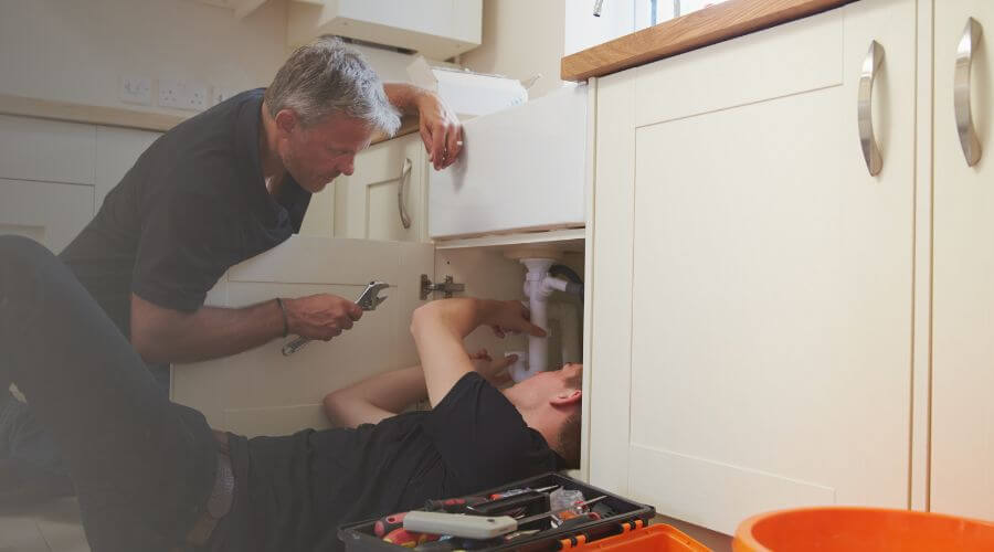 Professional burst pipe repair services in Baxter, KY